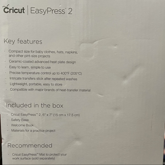 Cricut Other - Cricut Easy Press 2 -6x7